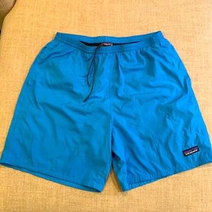Patagonia Shorts w/ liner—Size L—Blue